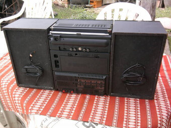 Starý nadrozmerný RÁDIO-DVOJKAZEŤÁK (80té roky) - 3
