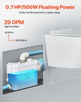 Kalové, macerální čeřpadlo wc - 3