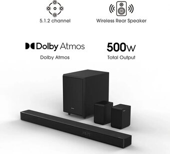 Nový Soundbar Hisense AX5125H - 3