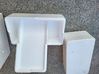 Polystyrenové chladící boxy 3 ks - 3