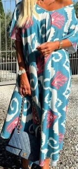 Maxi šaty pro velké holky - XXL/XXXL - 3