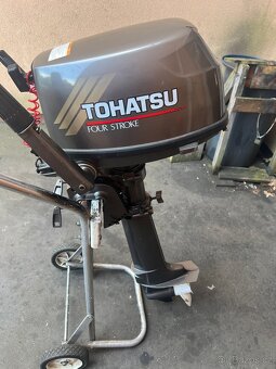 Zanovni lodni motor Tohatsu 5hp 4t dlouha noha DO - 3