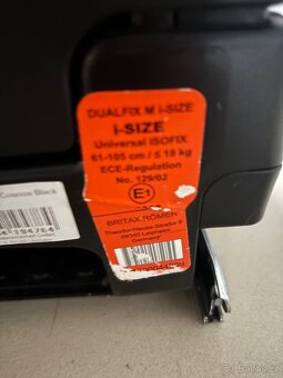 Dětská autosedačka - Britax Römer dualfix M-i size - 3