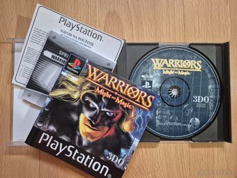 Predám hru na PS1 Warriors of Might & Magic - 3