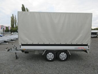 Bazarový přívěs PUR 2,5T B2 3,75x1,80/1,85 - 3