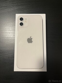 Prodám Apple iPhone 12 (bílý); 64 GB; zánovní stav - 3