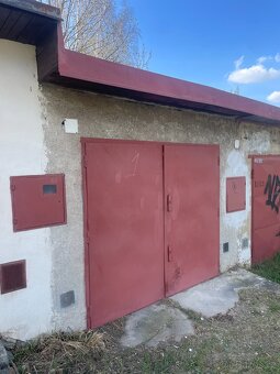 Pronájem zděné suché garáže 21 m2 - 3