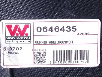 Podběh kola BMW - 3