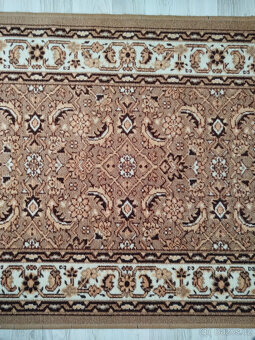 hnědý vzorovaný běhoun 2 ks - 3