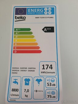Automatická pračka Beko A+++ - 3