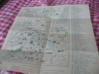 Mapa Moskvy + kapesníček. - 3
