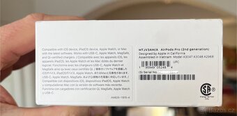 Airpods Pro 2 - nové, nerozbalené, záruka - 3