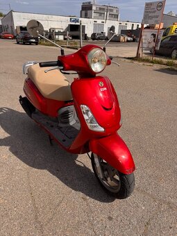 2010 SYM 125 FIDLLE II, naj. 8500 km, po servisu - 3