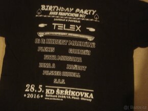 Tričko (M/L) 2016: Telex Hubert Macháně Zóna A Plexis Našrot - 3