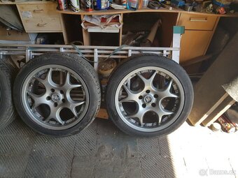 ALU KOLA 112X5X17.LETNÍ pneu 225x45c17. - 3