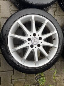 Alu kola 17 originál Mercedes B s letní pneu 215/45/17 - 3