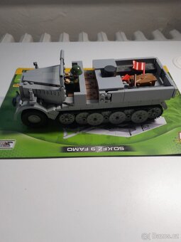 Lego Cobi 2522 německé vozidlo SdKfz. 9 FAMO - 3