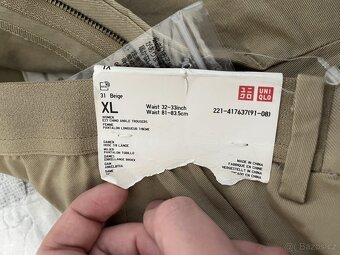 Uniqlo Bavlněné Kalhoty -XL - 3