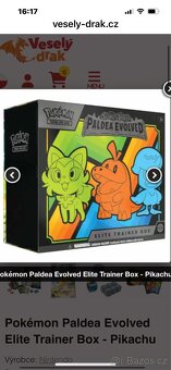 Koupim pokemon trainer box - 3