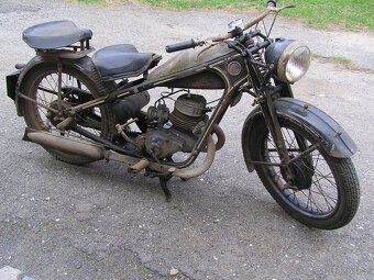 ČZ 175 předválečná - původní nikdy neren. stav, doklady CZ - 3