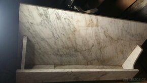 Mramorová deska na starou skříňku komodu - 3