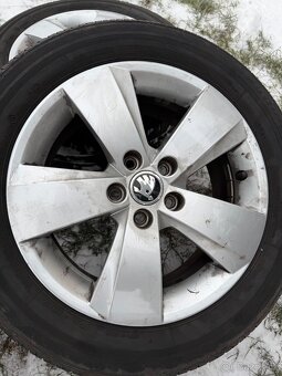 Originál Škoda letní alu kola - 3