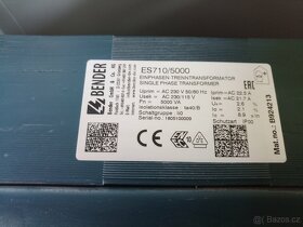 Oddělovací transformátor - 3