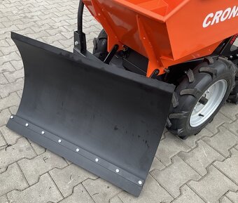 Dumper + pluh na sníh , motorové kolečko - 3