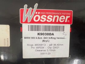 BMW M3 E36 závodní písty Wossner - 3