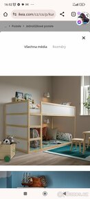 Dětská postel KURA Ikea - 3