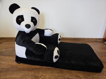 Dětske rozkladaci křesílko panda - 3