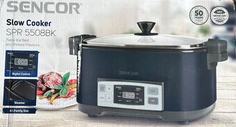 Sencor SPR 5508BK, pomalý multifunkční hrnec, nový - 3