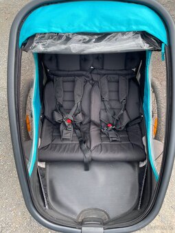 Sportovní cyklovozík Hamax Pioneer pro 2 děti - 3