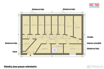 Pronájem skladu, 8 m², Plzeň, ul. Americká - 3