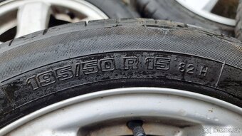 Sada komplet kol letní 195 50 r15 - 3