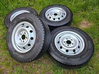 Kompletní letní ZÁTĚŽOVÁ ocelová kola - 215/70 R15 C - 5x118 - 3