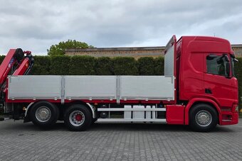 Scania R500 - 6x2 - Valník + HR-HMF 2120K5 – EURO 6 - 3