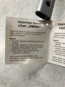 Uzavírací hlava víček - 3