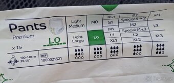Inkontinenční plenkové kalhotky Pants Premium L0 - 3