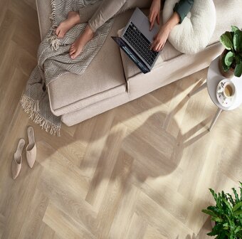 Podlaha Click vinyl Arbiton Amaron Herringbone CA 187 - 3