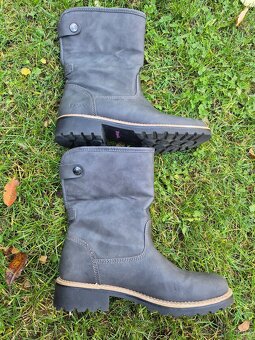 Zimní kožené polokozačky Bench vel. 42 nové - 3