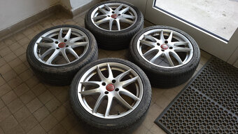 Pěkná letní ALU kola 17" 4x108 Ford - levně - 3