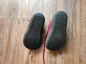 Celoroční barefoot boty Jonap 23 vínové kožené Vnitřní stélk - 3