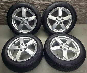 16" Alu kola Rial 5x112 zimní pneu 7,5mm - 3
