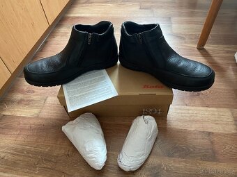 Nové pánské elegantní zimní boty Baťa s kožichem - č. 44 - 3