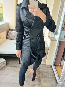 London B dámský černý trenchcoat, nový - 3
