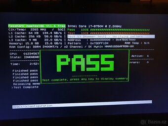 2x 8 gb ddr4 2400mhz do Notebooku (MemTest86 ok ) - 3