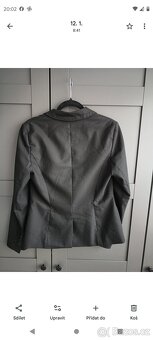 Dámské černé sako - 3