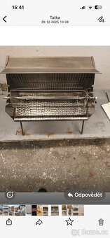 Nerezový skládací gril. - 3