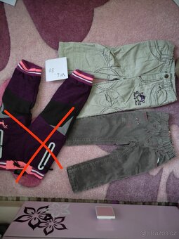 Kojenecké kalhoty mix velikostí - 3